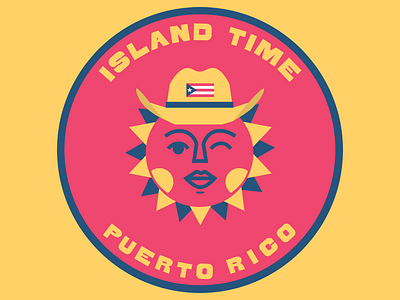 Puerto Rico Badge design 2 badge badge design boricua brand identity branding carribbean freelancer graphic design illustration latin america latinx logo patch puerto rico sticker