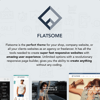 Flatsome | Multi-Purpose Responsive WooCommerce Theme website template