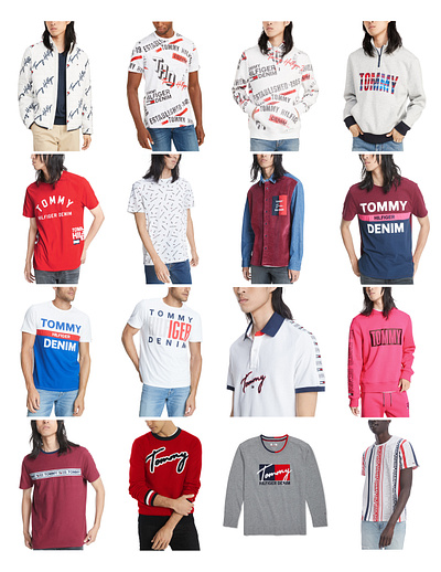 Tommy Hilfiger Denim Samples design fashion graphic design pattern typogaphy