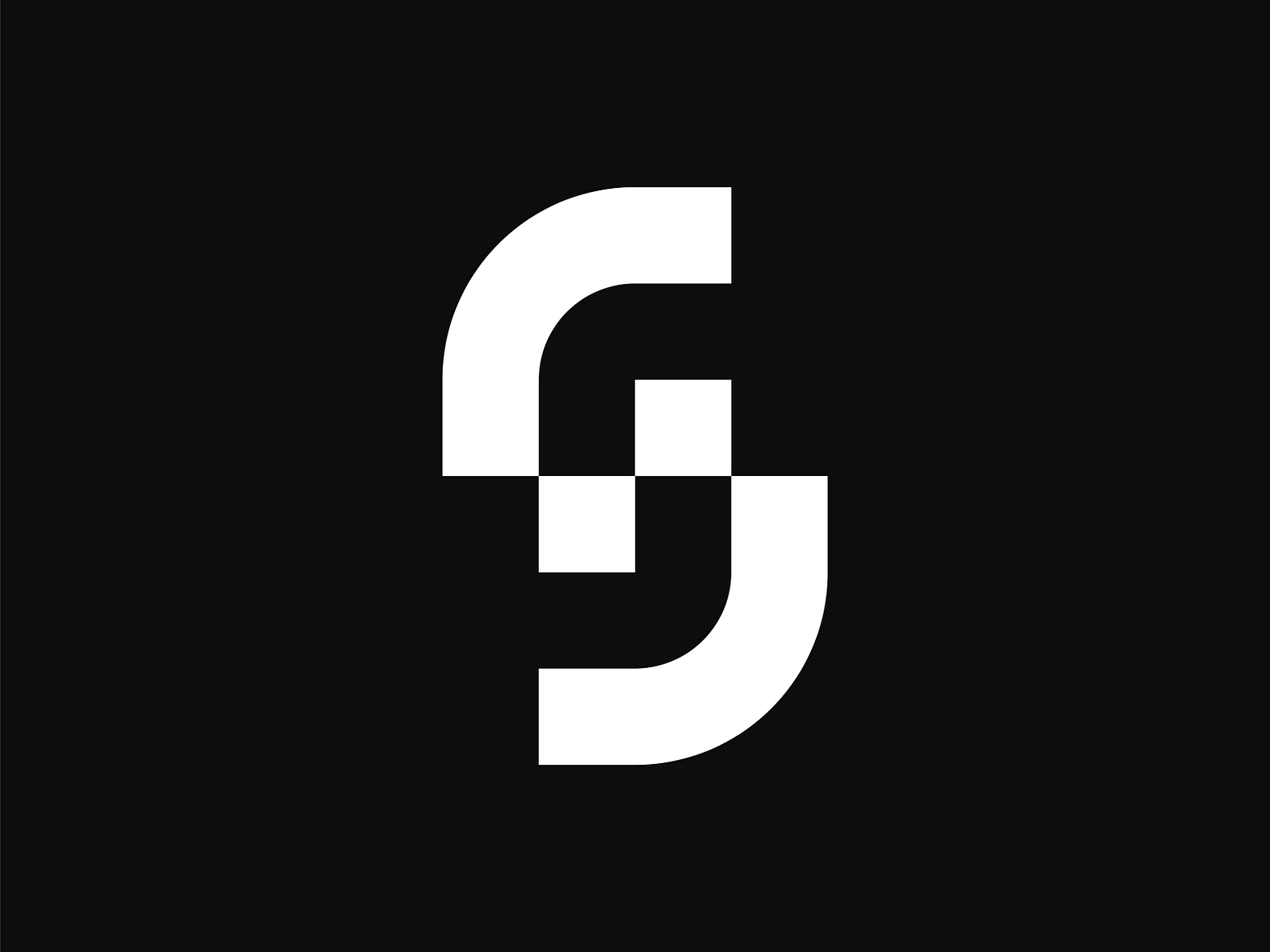 S + Pixel by logojoss on Dribbble