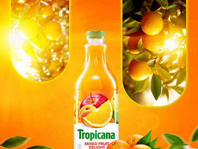 Tropicana Social Media branding design digital art google behance graphic design graphitorial illustration motion graphics muzamil bin ibrahim muzamil ibrahim orange juice social media post design postings social media design social media post design tropicana juice visual design youtube