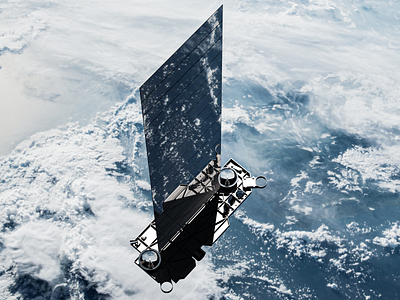 StarLink * SwiftSolar 3d cgi elonmusk render satelite solar solarcell space spacesatelite spacex starlink tesla