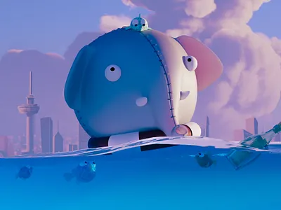 Visual from animated short film animation art artwork blender book character design design graphic design illustration ollimania