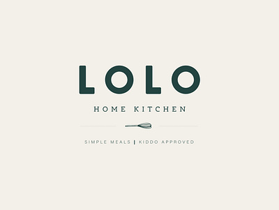 Lolo Home Kitchen Logo blog logo branding branding design kitchen branding logo logo design