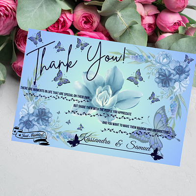 Blue tones wedding invitation templates with flowers V2 branding canva canva. templates design graphic design illustration logo ui vector