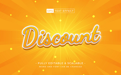 Discount 3d editable text effect lettering