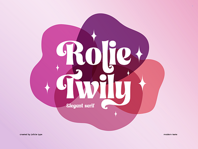 Rolie Twily | Curly Font | Free To Try Font banner black bold clean font curly font decorative font display display font fat free font hippie opentype poster retro tagline typeface typeface font typography unique font vintage