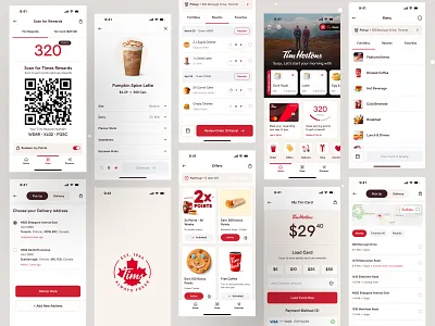 Tim Hortons App - Improvement Idea 2023 trend 2024 designs 2024 trend best of 2023 dribbble best shot hortons ios app mobile app surja surja sen das raj tim tim hortons timhortons