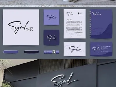 Syeed.net - Full Logo And Branding branding graphic design illustration logo