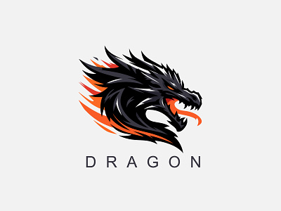 Dragon Logo dragon dragon logo dragon vector logo dragons dragons logo fire dragon