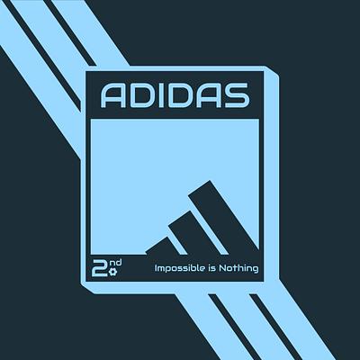 Adidas. Impossible is Nothing. adidas art artist brand design fitness graphic graphicdesign logo shoes sports style
