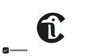 Letter C Mustache Penguin logomark design process by @anhdodes 3d anhdodes anhdodes logo animation branding design graphic design illustration letter c logo logo logo design logo designer logodesign minimalist logo minimalist logo design motion graphics mustache logo penguin letter c logo penguin logo ui