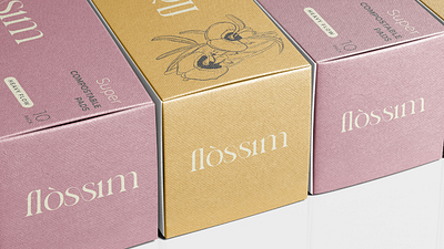 Packaging Design for Flossim branding design graphic design illustration logo packaging