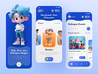 3D Avatar Generator Mobile Exploration by Happy Tri Milliarta for One Week  Wonders on Dribbble