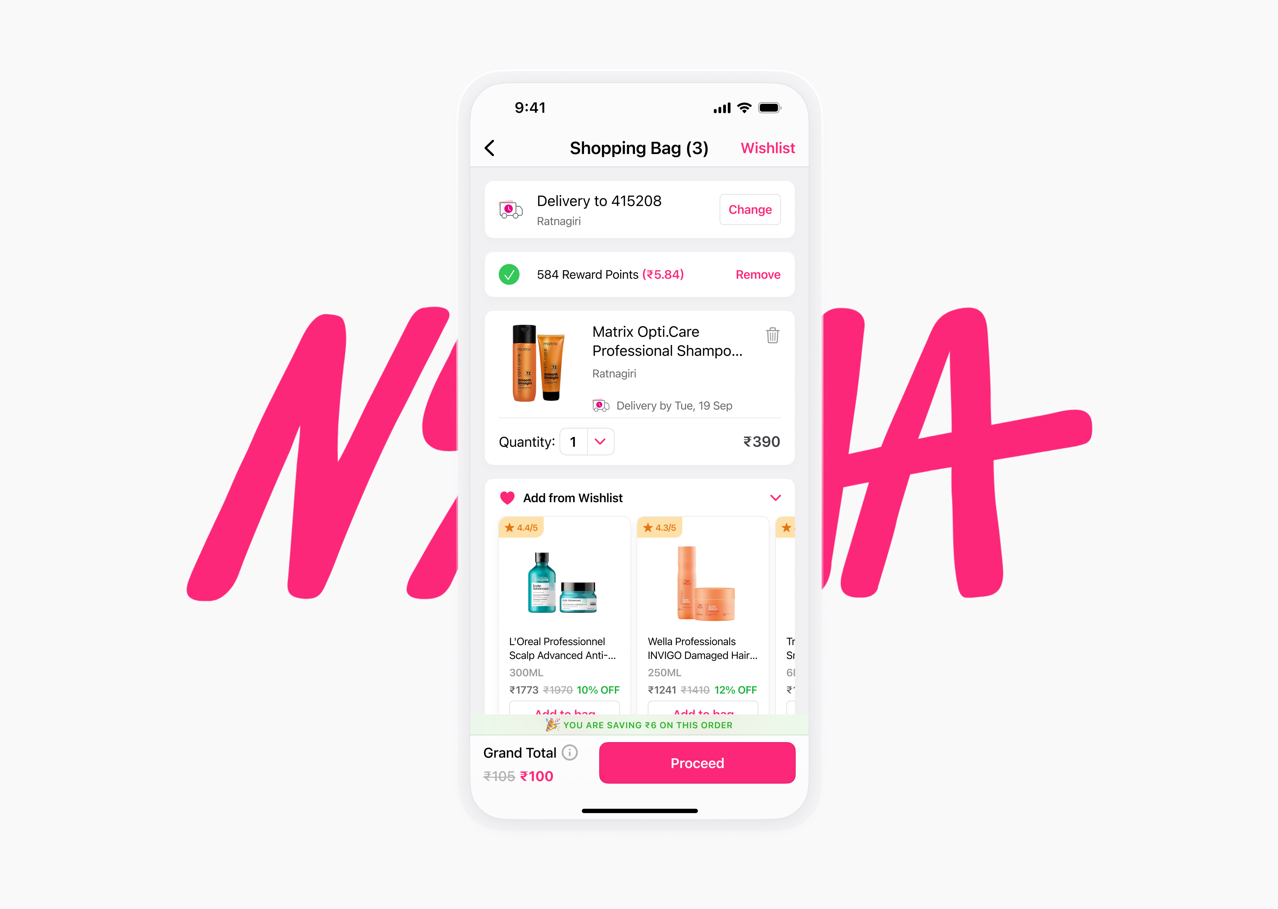Nykaa App Redesign | Visual Improvements | Minimal UI app app design app interface app ui beauty app branding clean design ecommerce food app interface minimal mobile app design mobile interface nykaa shopping shopping app ui ui design visual design