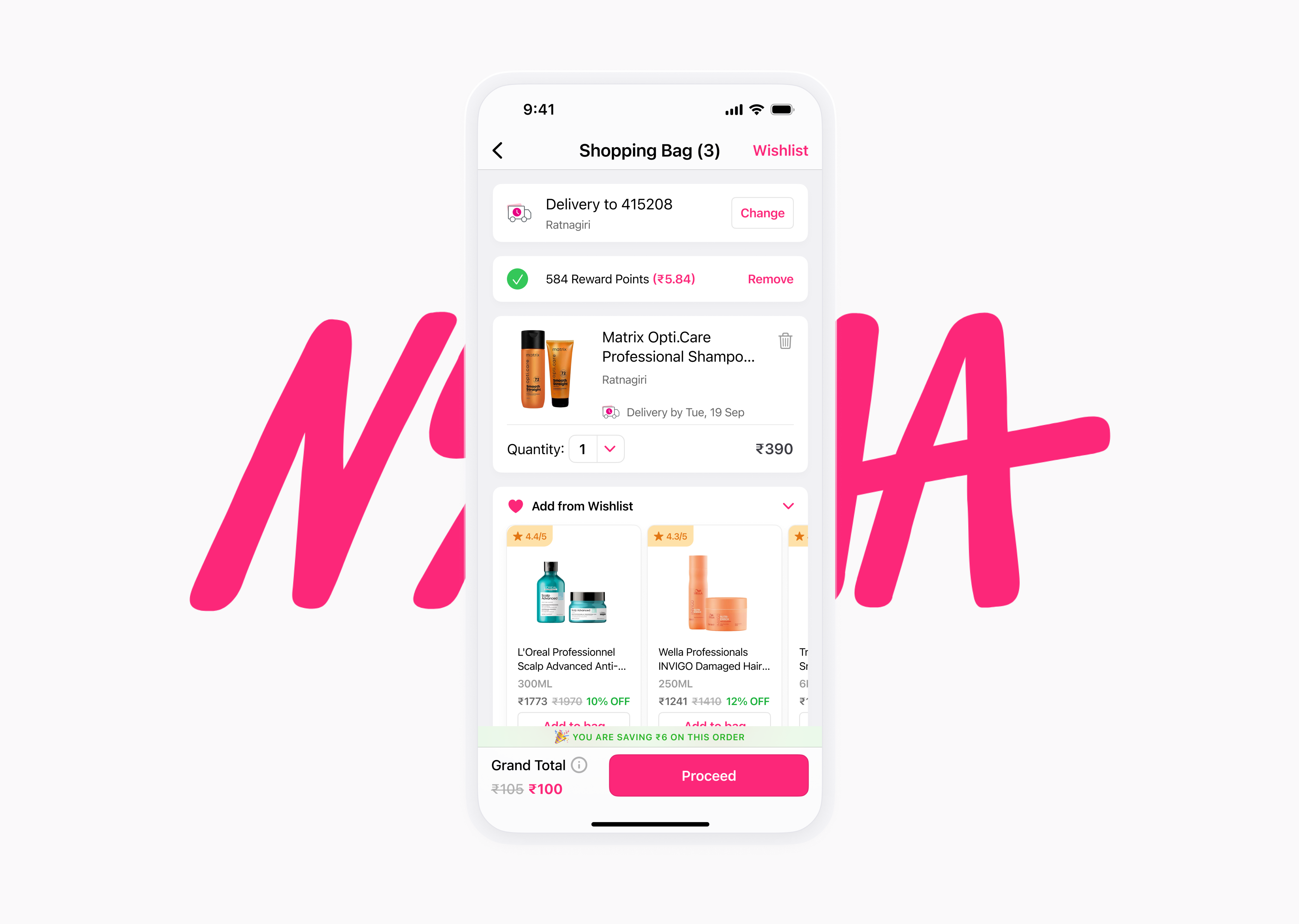 Nykaa App Redesign | Visual Improvements | Minimal UI by Asim Antule on ...