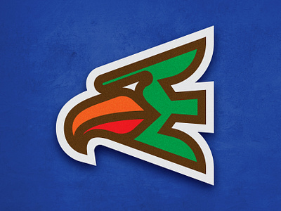 E...agle bird bold branding design e eagle graphic design icon illustration letter logo mark mascot monogram sport