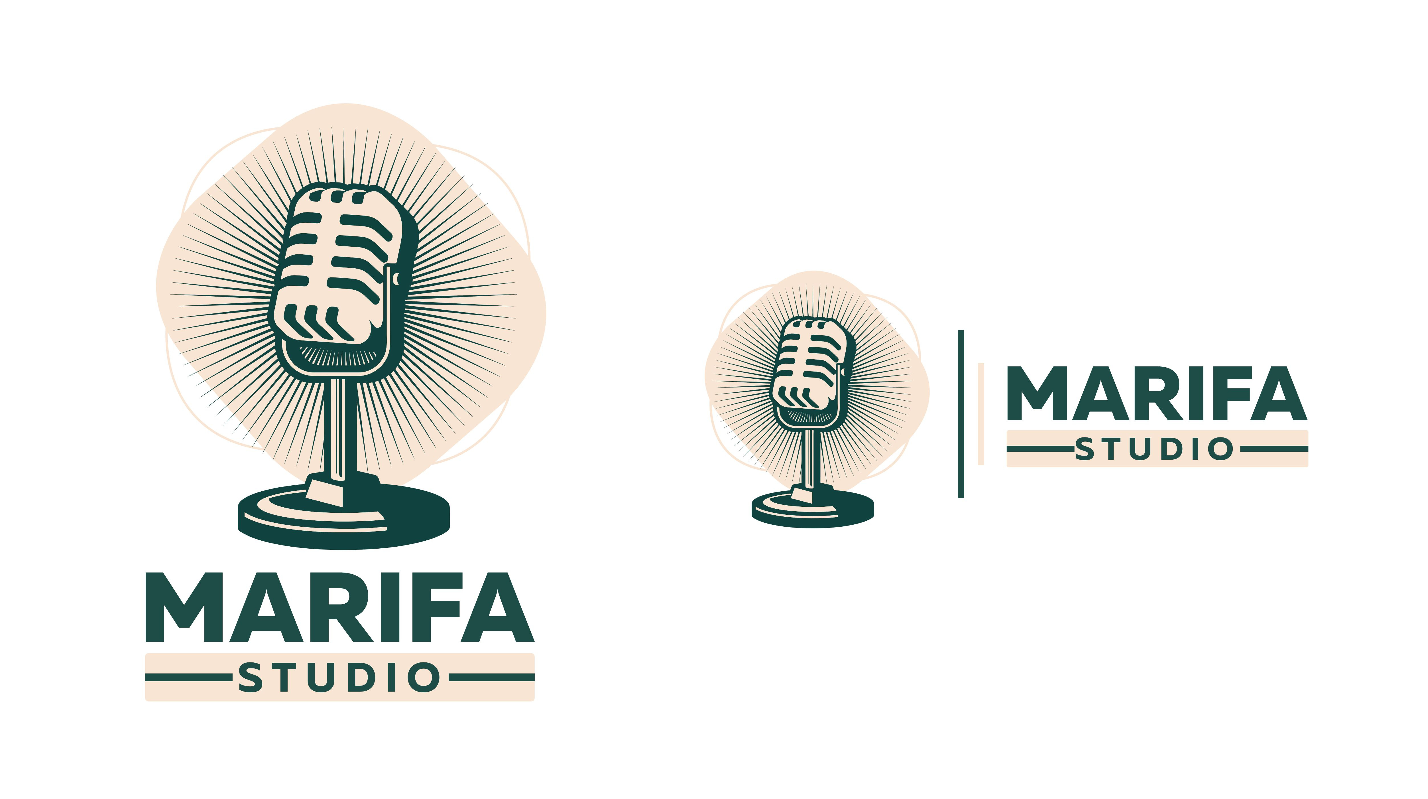 Logo Design Complete for Muslim Podcast Studio graphic design podcast logo