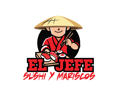 El Jeffe Logo branding design graphic design logo typography vector