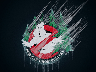 Nor-Cal Ghostbusters (Frozen Empire Treatment) frozen empire ghostbusters illustration logo norcal ghostbusters