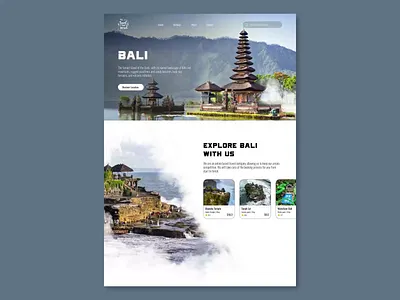 Travel Web Page Design adventure animation home page landing page landing page design motion graphics tourism tours travel travel booking travel web template travel website travel website design travel website development travelling trip ui visual design vacation web design website design