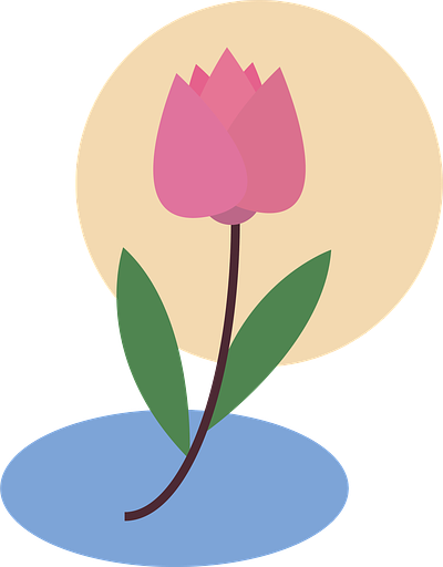 Minimalistic aesthetic Flower Illustration aesthetic art flower art flower illustration illustration minimalistic minimalistic design minimalistic illustration simple flower simple illustration