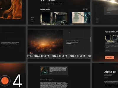 VGE website ai animation design gamedev hero landing landing page layout motion graphics transition ui uiux web website