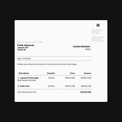 #DailyUI 46 - Invoice animation app branding design graphic design illustration invoice logo typography ui ux vector