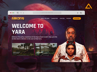 Unlocking Farcry: A Game-Changing Website Redesign Concept! 🚀✨ animation app design app development design farcry game game website game website development java javascript react rubyonrails ui uiux website website development