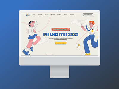 Ini Lho ITS! 2023 Website education website web design