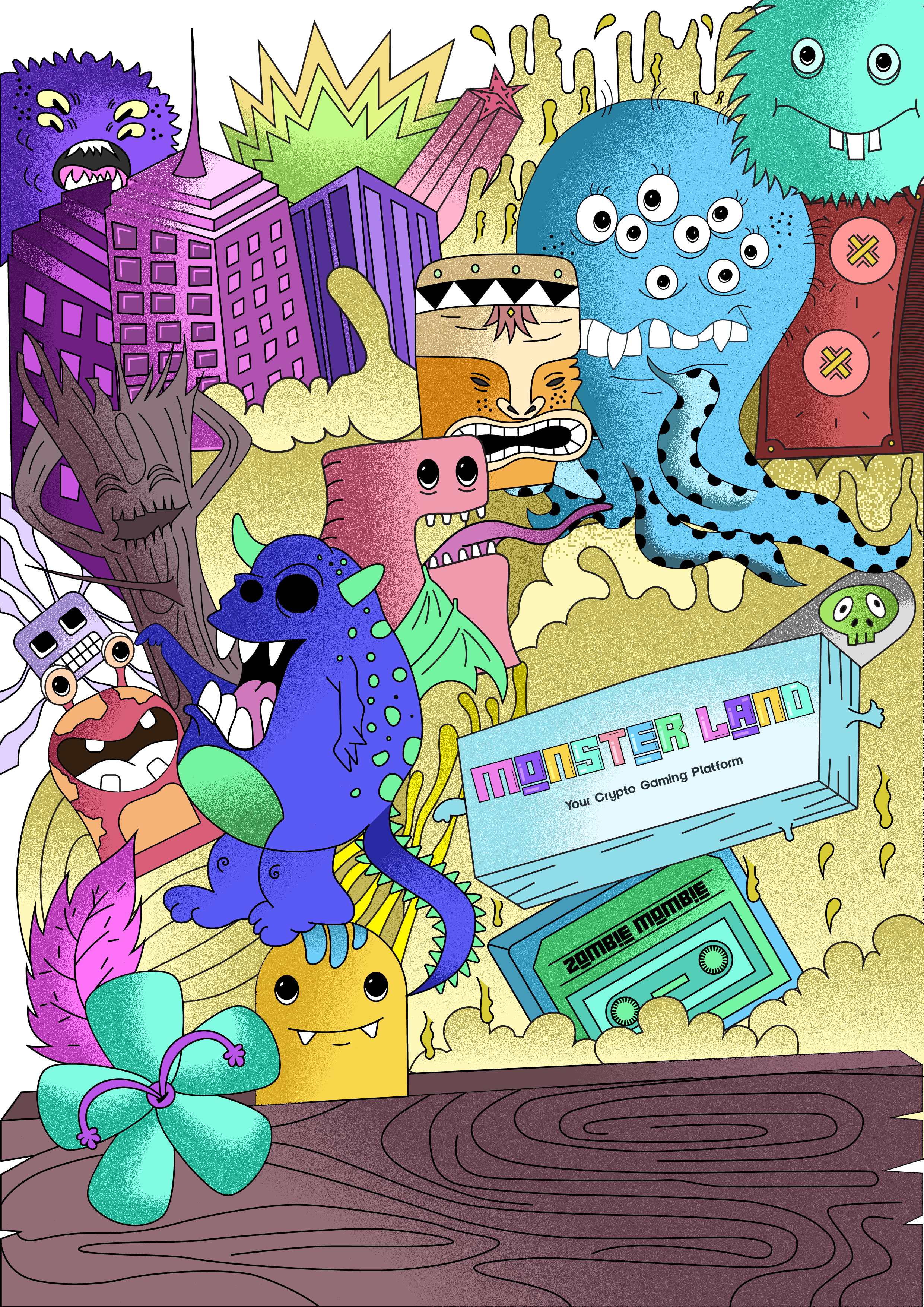 Example of 2 D Illustrator/ Character Illustrator