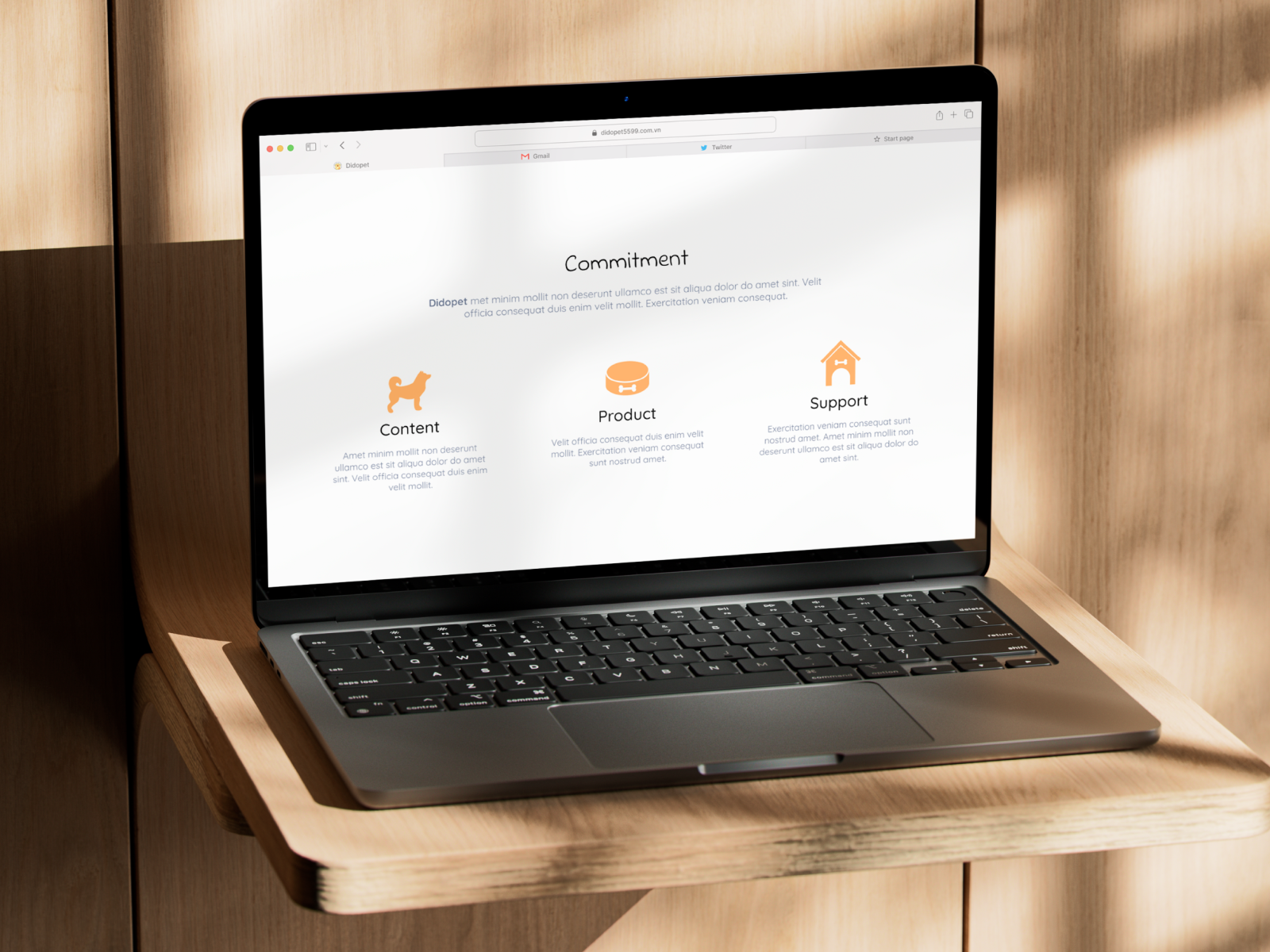 Didopet - A website for pet lovers cats design dogs home homepage landing page pets ui uxui website