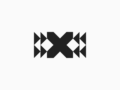 Logomark Letter (Х) app branding design graphic design illustration logo typography ui ux vector