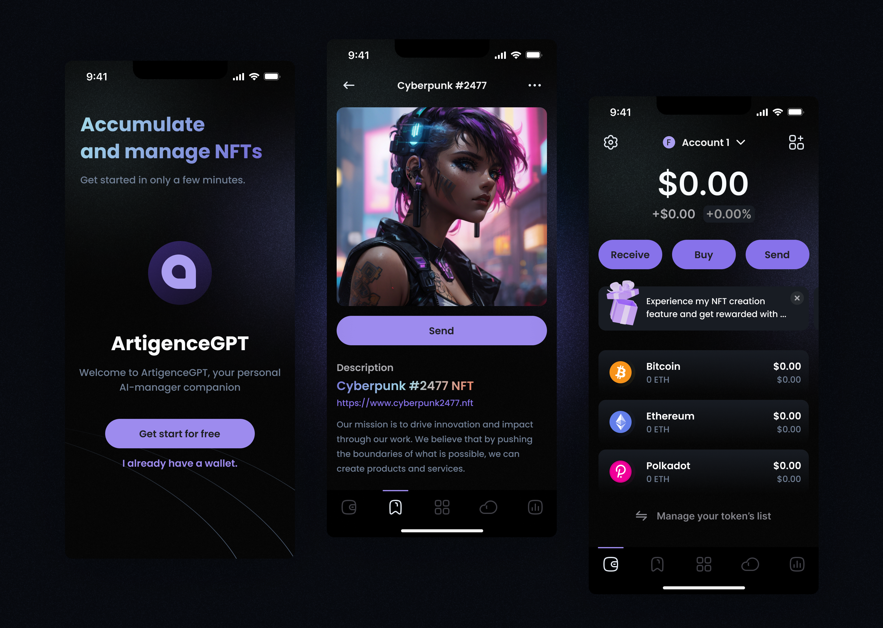 Example of Design Professional Mobile App UI UX