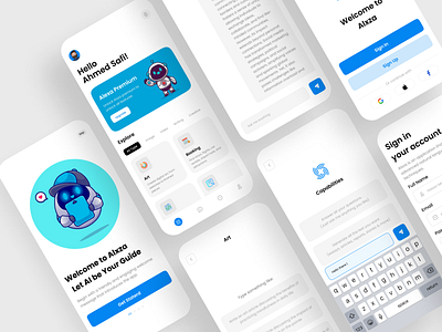 AI Chatbot App ai ai app ai assistant ai chatbot app design artificial intelligence charbot app chat chat box chatbot chatbox ai chatgpt conversation conversational ui ios mobile mobile app recording ui uidesign