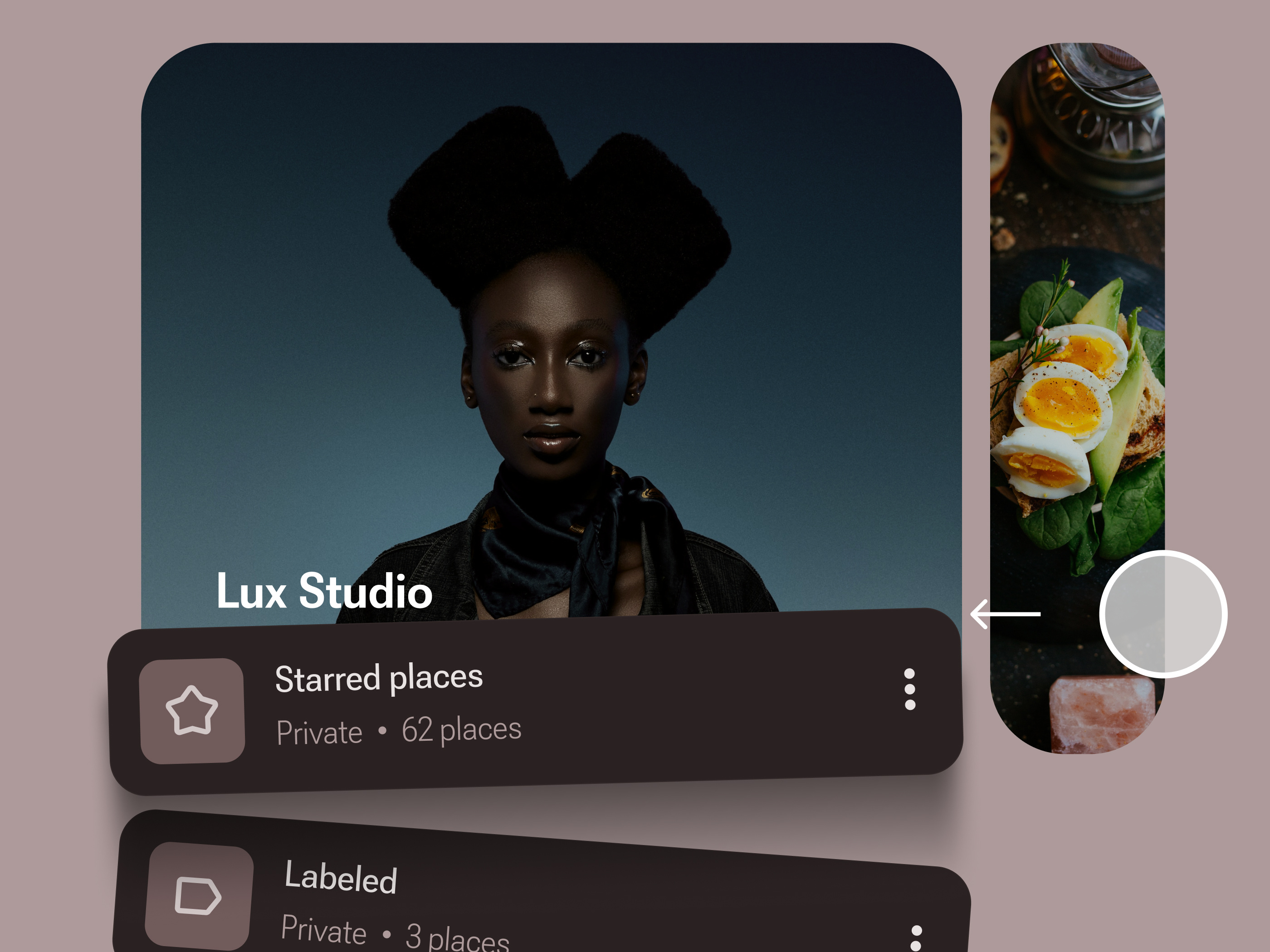 Daily UI - Image slider animation app daily ui design image carousel image slider material guidelines minimal ui ux website