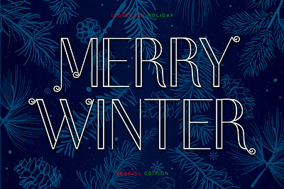 Merry Winter Christmas Display Font display font display sans happy holidays holidays christmas holidays winter merry christmas merry christmas design merry christmas svg merry christmas text merry christmas vectors outline font sans serif font sans serif typeface winter holidays