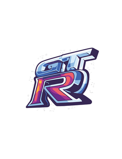 GTR Logo graphic design logo
