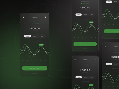 Daily UI - Analytics Chart analytics bank banking chart charts components currency daily dailyui design exchange finance glass modern money nft prototype ui uiux wallet