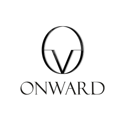 Driverless Car - Onward 3d branding graphic design logo