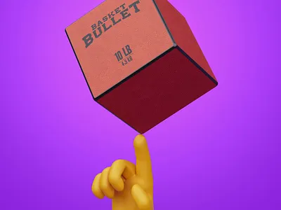 Strange ball 3d abstract after effects animation art ball basketball c4d cinema4d design hand illustration loop looping motion design nft