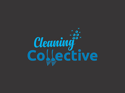 Cleaning Logo-Cleaning Collective brand identity branding cleaning design graphic design illustration illustrator logo logo design ui vector