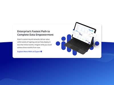 Integration Card | Kizen card design graphic design integration card it tech ui ux web web design webdesign