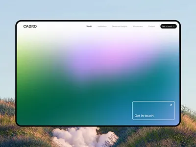 Website design for fintech firm, Cadro accessibledesign design designsystem digitaldesign graphic design productdesign ui uiux userexperience userinterface ux web webdesign website