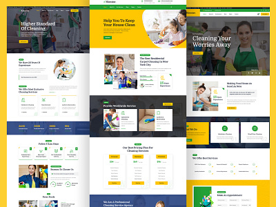 Best Cleaning Services WordPress Theme 2023 cleaning service web design web development wordpress wordpress theme