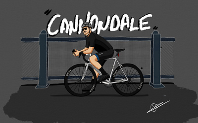 Cannondale - R800 2 branding design drawing illustration painting roadbike sketch