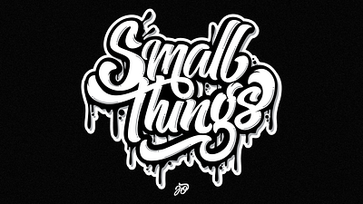 Small Things design graphic design illustration lettering logo typography vector