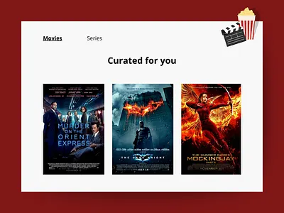Daily UI 091 – Curated for You curated curated for you dailyui dailyui091 dailyuichallenge design for you graphic design ui
