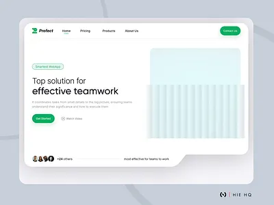 Profect - Project Management Tool 🗓 app branding design graphic design illustration ui visual