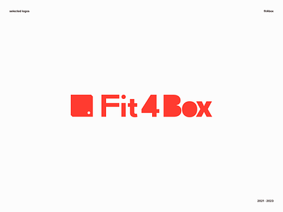 Fit4Box · Branding branding color design logo packaging typography